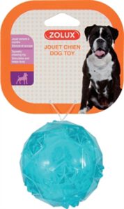 Zolux pop TPR bal turquoise 7,5X7,5X7,5 CM