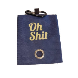 poepzakhouder 'Oh Shit' div. incl poepzakjes