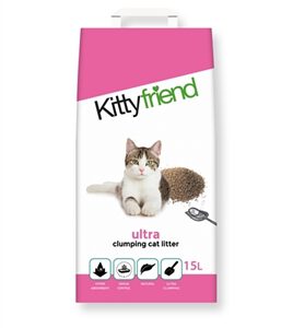 KITTY FRIEND ULTRA KATTENBAKVULLING 15 LTR