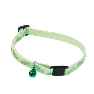Kattenhalsband fluo fish
