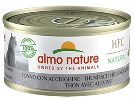 Almo nature tonijn met jonge ansjovis 70 gr
