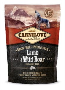 CARNILOVE LAMB / WILD BOAR ADULT 1,5 KG