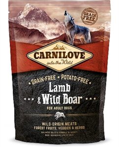 CARNILOVE LAMB / WILD BOAR ADULT 1,5 KG