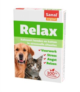 Sanal Relax hond/kat 15 tab