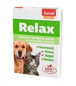 Sanal Relax hond/kat 15 tab