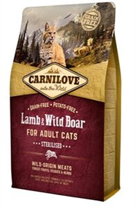 Carnilove Lamb / Wild Boar Sterilsed 2 kg