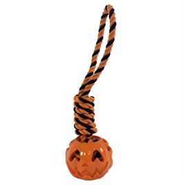 Halloween Werpflostouw Met Pompoen