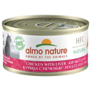 Hfc Cat Natural Blik 70 g Kip|Lever