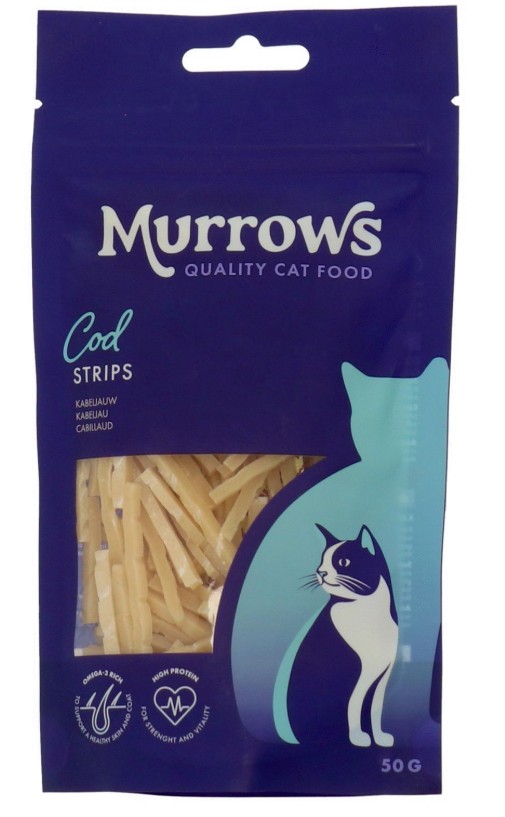 Kabeljauwreepjes 50 g Kabeljauw