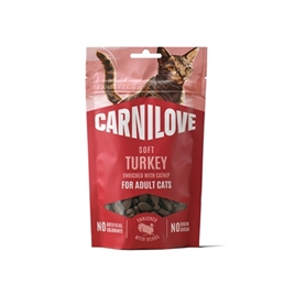 Carnilove Soft Snack Turkey/Catnip 50 gr