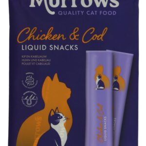Liquid snack 8x10 g Kip|Kabeljauw